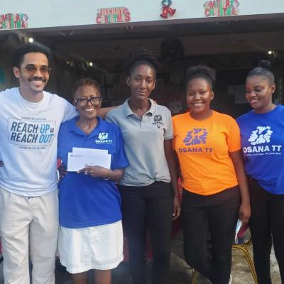 Staff Receiving Donations